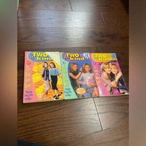 3 Used Paperback Two Of a Kind Book Starring Mary-Kate & Ashley Olsen